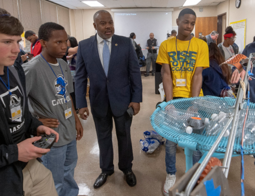 Montgomery’s TechMGM hosts CampIT and Announces National BEST Robotics Competition