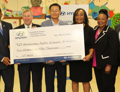 HYUNDAI MOTOR AMERICA ANNOUNCES A $250,000 DONATION TO MONTGOMERY PUBLIC SCHOOLS FOR STEM EDUCATION